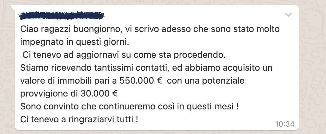 Risultato cliente 4